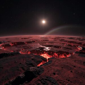 K2-141 b — AI Ilustrace