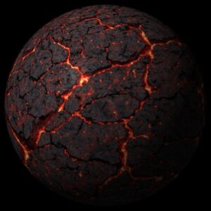 Kepler-78 b — AI Ilustrace