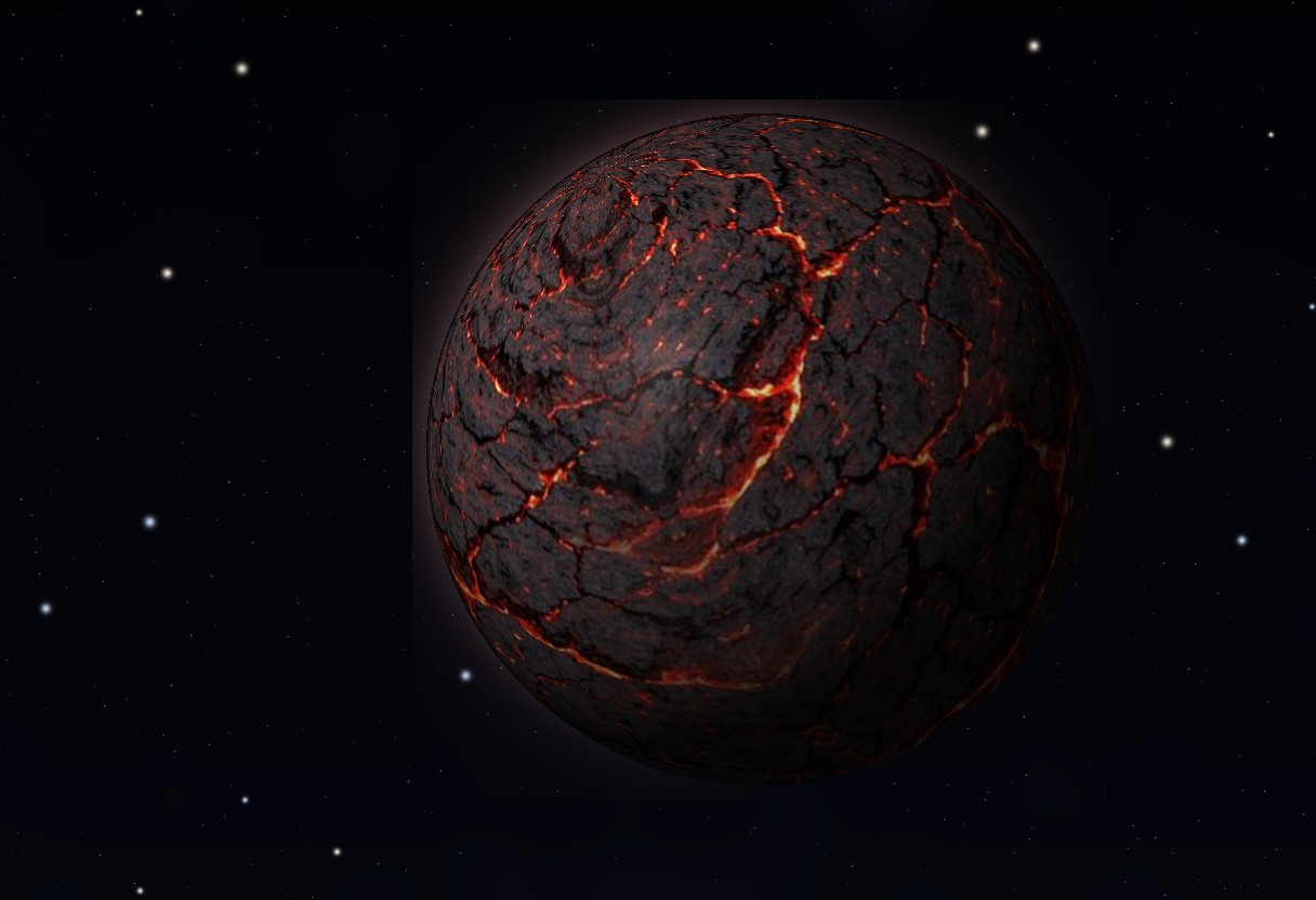 Kepler-78 b — AI Ilustrace