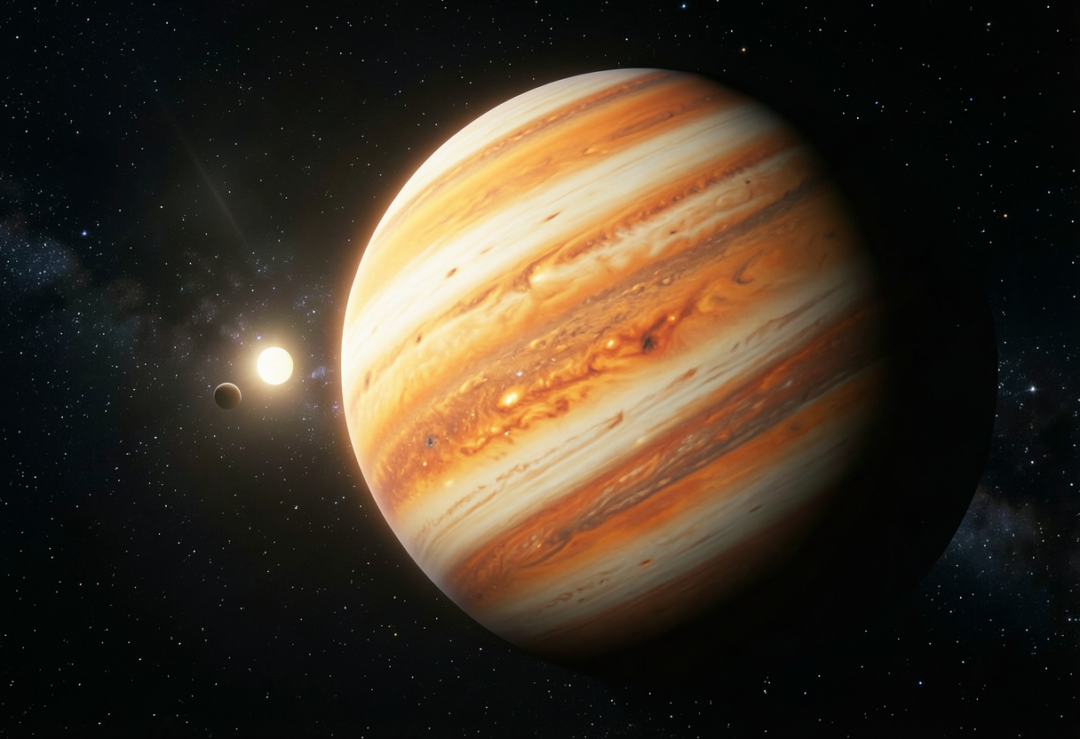 TOI-6450 b — AI Ilustrace