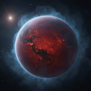 TOI-6647 b — AI Ilustrace